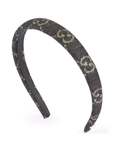 denim gucci headband|farfetch gucci headbands.